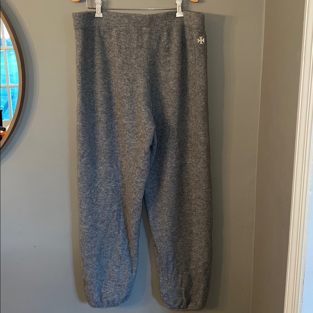 Tory Burch Sport 100%Cashmere Jogger Pants Size XL - Picture 4 of 9